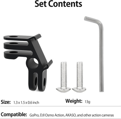 HSU Aluminum Vertical Mount Adapter with Cold Shoe