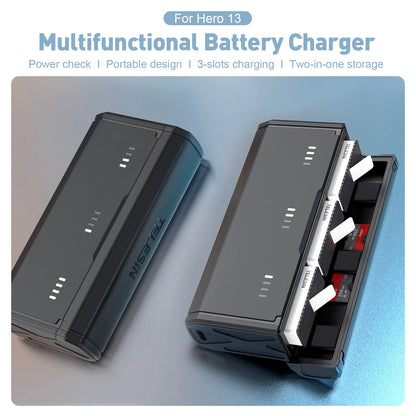 Multifunctional Battery Charger For Hero 13/12/11/10/9